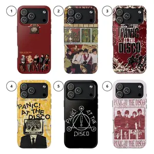 Panic! at the Disco Phone Case for iPhone For Samsung , Phone Accessories, Cute Phone Case, Fashion Case, Perfect Gift for HerHim, Phone Case for iPhone, Creative Dual Layer Case