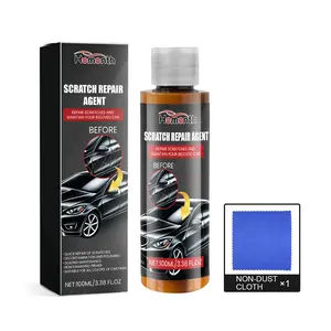 Car Scratch Repair Polish Wax Kit Compound Paint Correction Swirl Remover Restore Gloss And Shine High Gloss Quick Effect Protective Coating For Car Paint