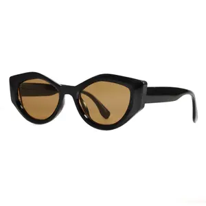 2026 Chic Cat Eye Sunglasses UV Blocking Metal Frame Retro Street Style Fashion Shades