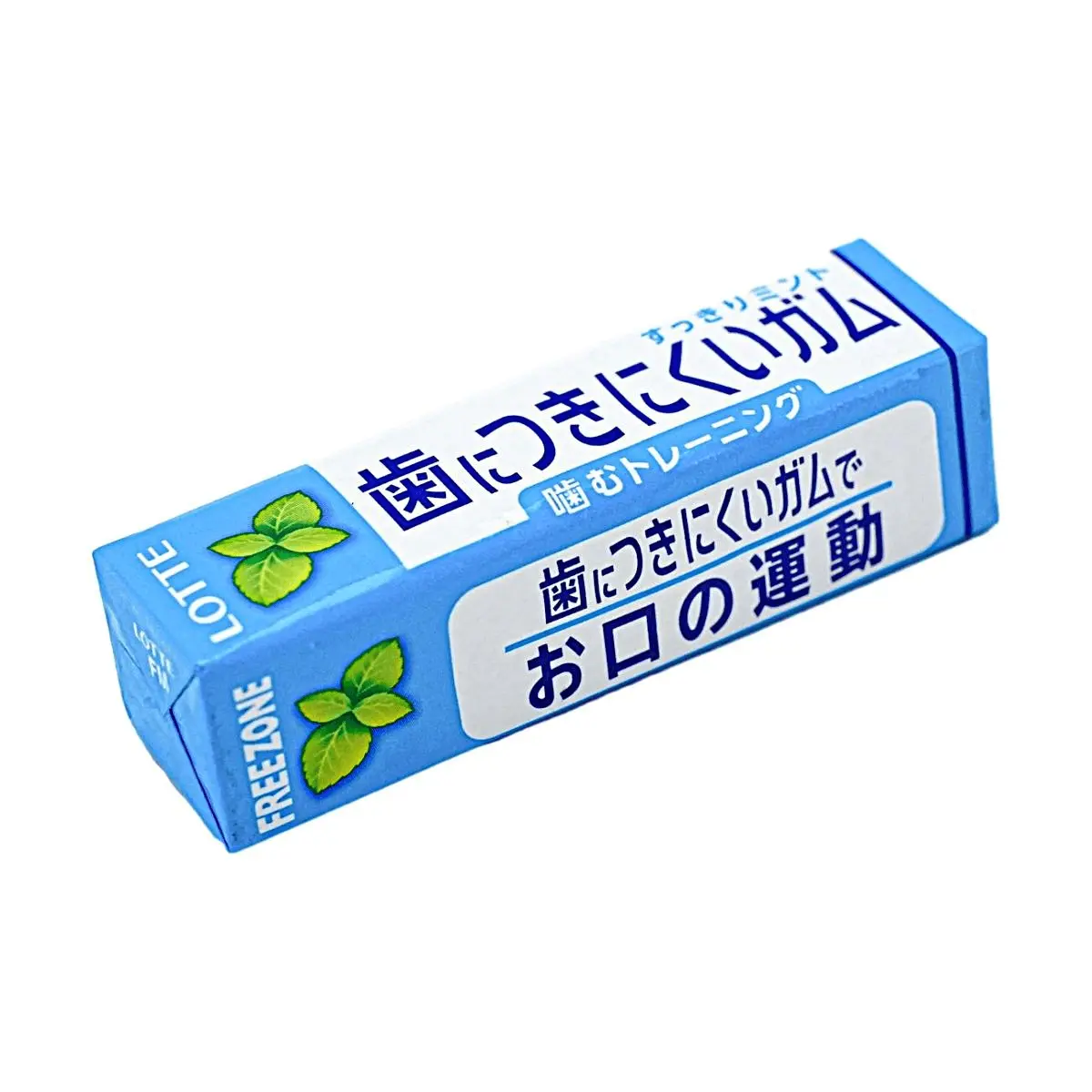 LOTTE Japan Chewing Gum - Fresh Mint Flavor, Dental Care, Sugar-Free, 23g