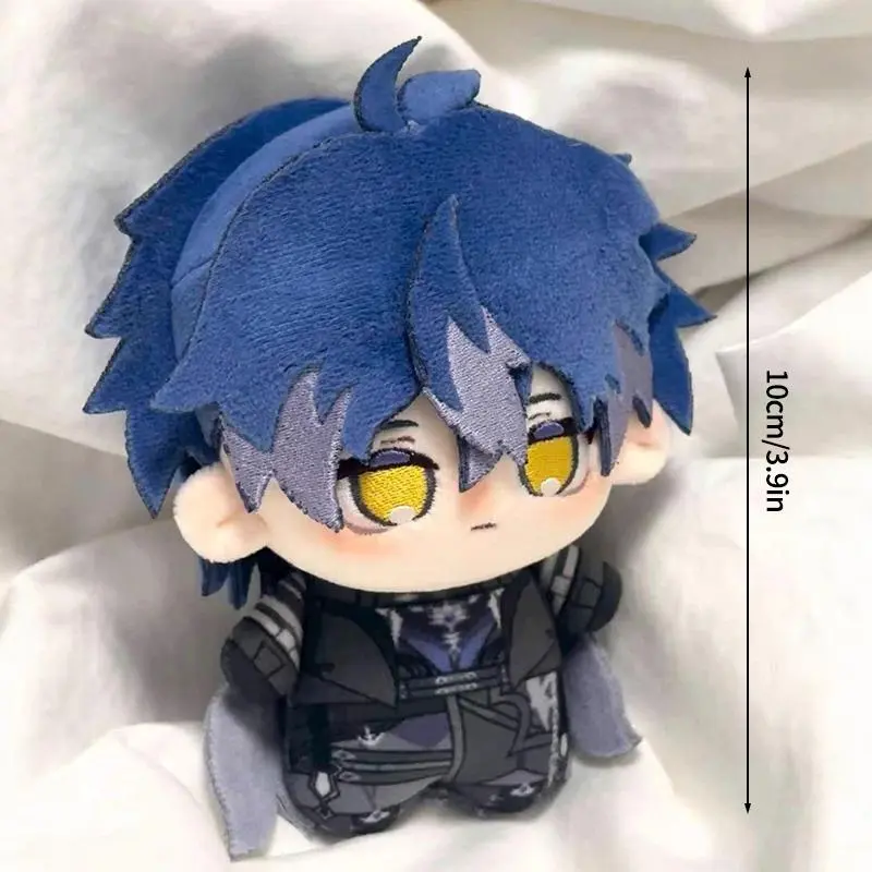 Cute Genshin Impact Video Game Character Art Plush Doll Pendant Keychain - Scaramouche, Neuvillette, Wriothesley, Furina Felt Ornaments, DIY Crafts, Party Favors for Toys & Hobbies Enthusiasts