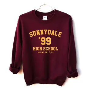 Sunnydale High School Unisex Sweatshirt, Buffy Sweater, Sunnydale Pullover, Buffy The Vampire Slayer, Sunnydale Razorbacks