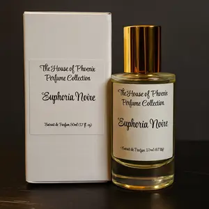 The House of Phoenix Euphoria Noire Extrait de Parfum Spray 50ml Unisex Perfume Inspired by Narcotic Delight Ambery Spicy Gourmand Fragrance Addictive long lasting perfume