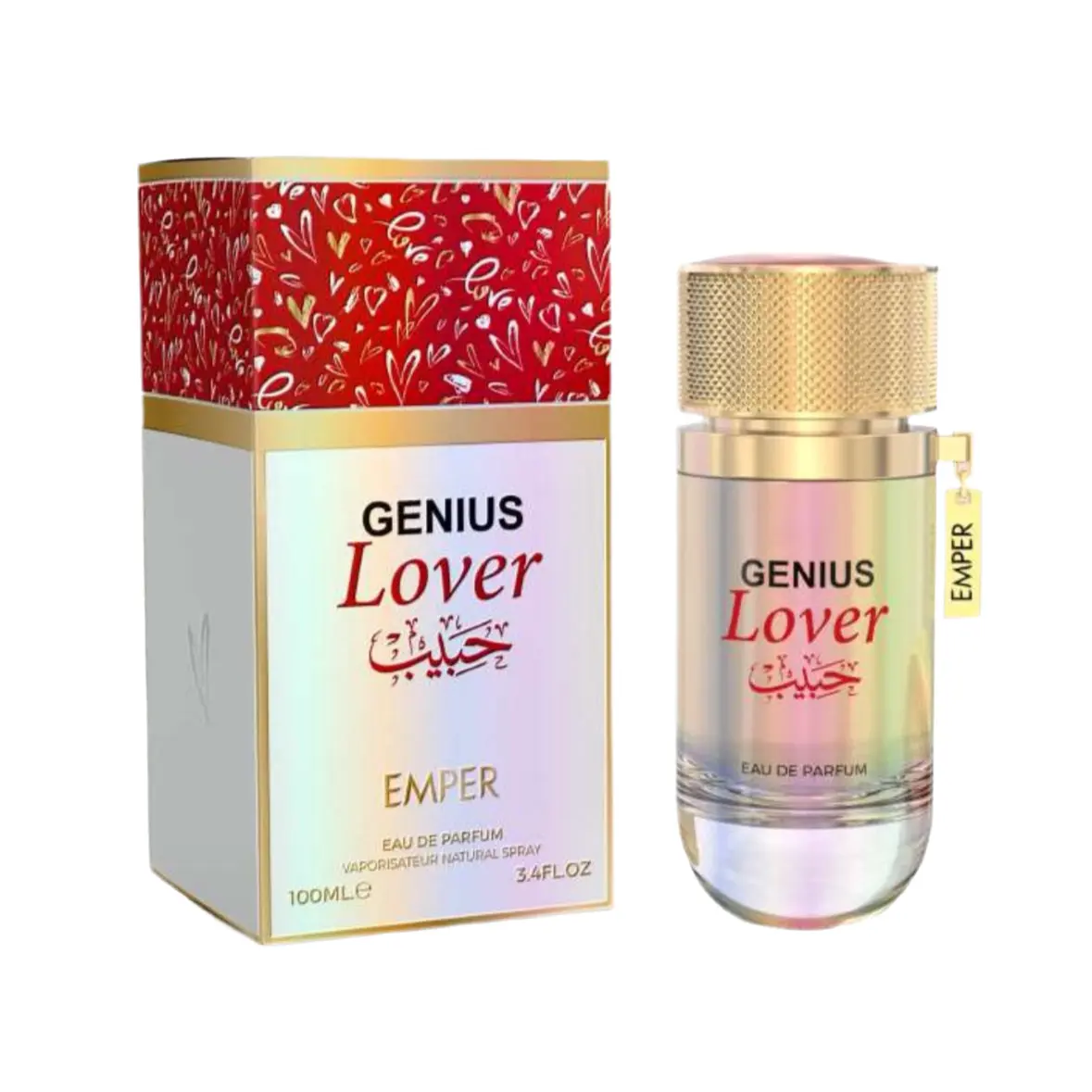 Genius Lover EDP Perfume By Emper 3.4oz / 100ml Niche Fragrance