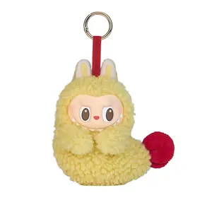 The Monster Temoura Shrimp Viny Unique  ear phone case labubu plush doll