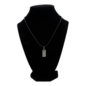 Polished Meteorite Necklace – Muonionalusta Meteorite Pendant