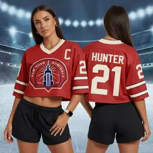 Scott Hunter Heated Rivalry Crop Top Football Jersey, ROZANOV & HOLLANDER football Jersey, Connor Storrie Shirt,Ilya Rozanov Shane Hollander