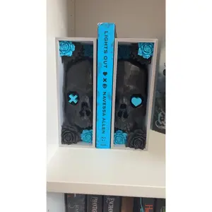 Skull, Flower, & Lace Book Nook Skull, Flower, & Lace Book Nook