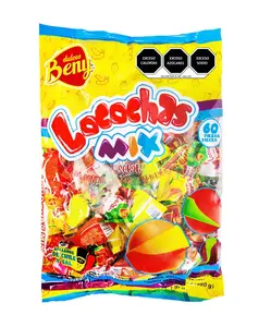 BENY LOCOCHAS MIX FLAVORS HARD CANDY 1LB .098 OZ 60 PCS