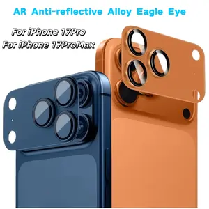 Camera Lens Protection Case Protector for iPhone 17pro/17 Pro Max, Reinforced Glass, Durable Metal Frame, Protective Scratch-Resistant Cover, Phone Accessories