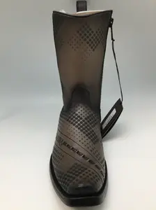 Cuadra-Bota Res Crust Tornado Cafe Boy Shoe