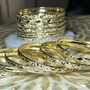 Gifted Gold Bangles for Women - Fashionable and Elegant