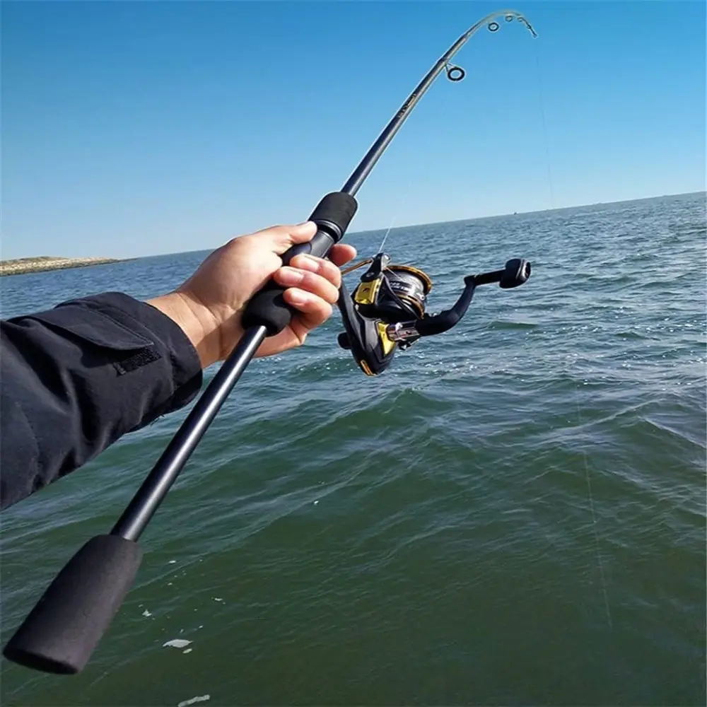 Specialty Kitchen Utensil Organizer with Ultralight Carbon Fiber Spinning Rod - 6ft Fast Action Lightweight Fishing Pole for Bass, 4-12lb Line for Saltwater & Freshwater Use, Fishing Lures
