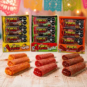 Tacorindo Sweet Pulp Tacorindo Pavito With Chili Choose Your Favorite Flavor Mango & Sandia Flavors Available Elige Tu Sabor Favorito