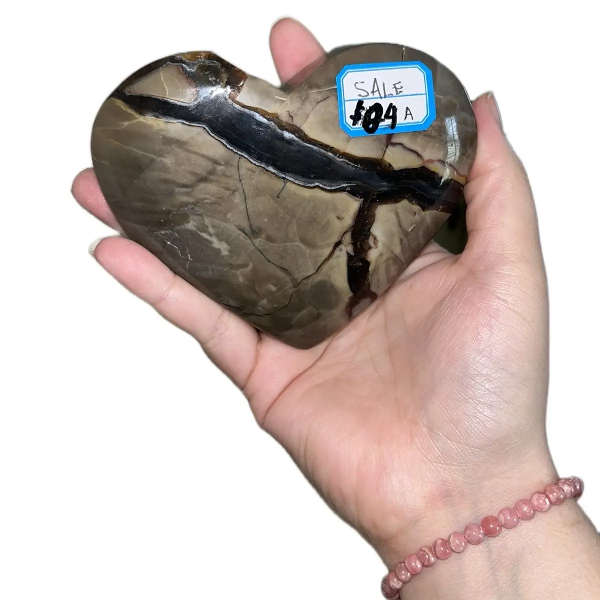 Volcano Agate 2 Piece Bundle Set - Natural Stone Decor