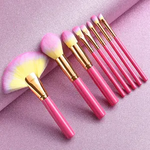 8pcs Makeup Brush Set - Versatile & Practical for Beginners & Enthusiasts - Easy to Use for Precision Application - Essential Brushes for Your Beauty Regimen