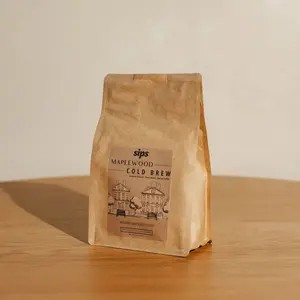 Sips Maplewood Cold Brew Coffee - Medium/Dark Roast (Pre-Ground for Cold Brew)