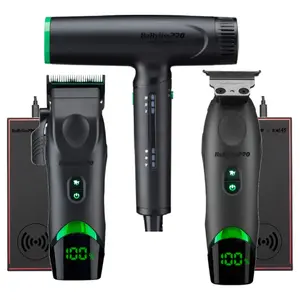 Babyliss Pro x Tomb45 Wireless Charging Clipper, Trimmer, Blow Dryer, and Charging Mats (Combo)