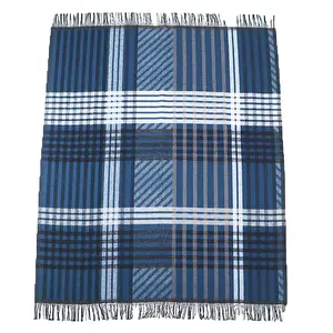 Pre-owned HERMÈS Wool Small Leather Goods Hermes Escapade Blanket