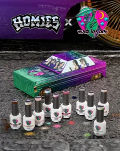 HOMIES x NAILZBYDEV GEL COLLECTION HOMIES x NAILZBYDEV GEL COLLECTION