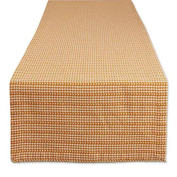 Design Imports 14" x 108" Farmhouse Gingham Table Runner Design Imports 14" x 108" Farmhouse Gingham Table Runner