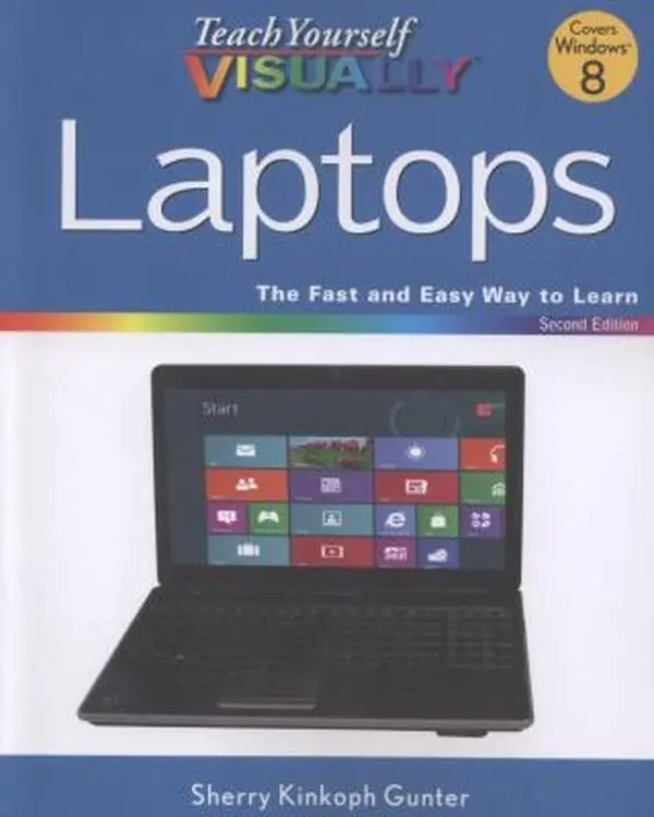 Used Teach Yourself VISUALLY Laptops Paperback Book by Sherry Kinkoph Gunter