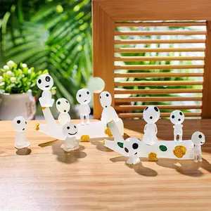 Glow-In-Dark Tree Elves Fairy Figurines, 10pcs Miniature Decorations for Garden, Aquarium, Dollhouse, Potted Plants, Garden Accessories