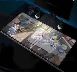 [Sale off up to 65%][Free Ship] Game Wuthering Waves Cartethyia teclado Mousepad Large Gaming Mouse Pad Lock Edge offices accessories Computer Keyboard Desk Mat (6)