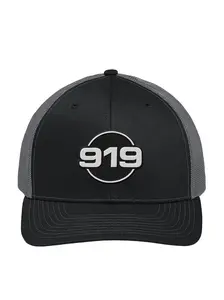 Embroidered 919 Badge Premium Richardson Trucker Hat