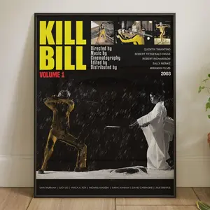 Kill Bill Volume 1 , Poster  Print Wall Decor Wall