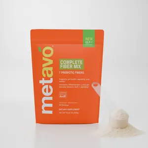 Metavo Complete Fiber Mix - 7 Prebiotic Fibers with AvoB™ for Gut Health, Regularity & Metabolic Support