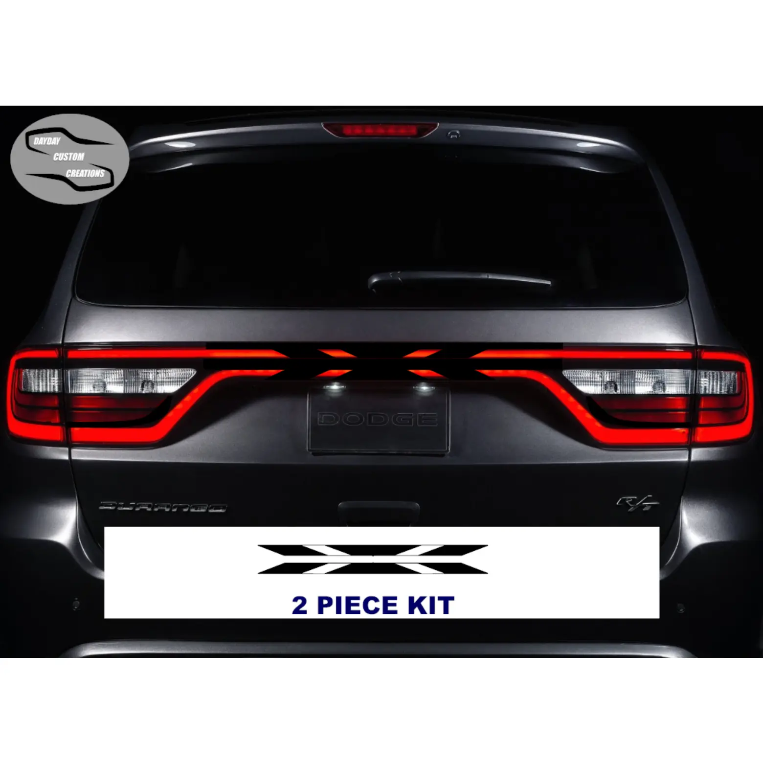 14-25 Dodge Durango Taillight Decal Design 7