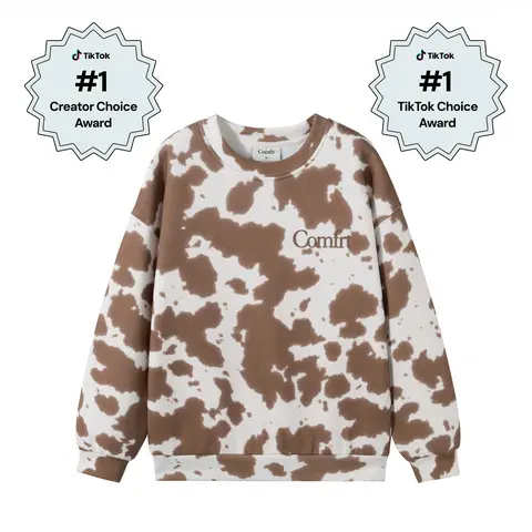 Comfrt Kids | Minimalist Crew Crew Neck Sweatshirt Heavy Weight Sweater