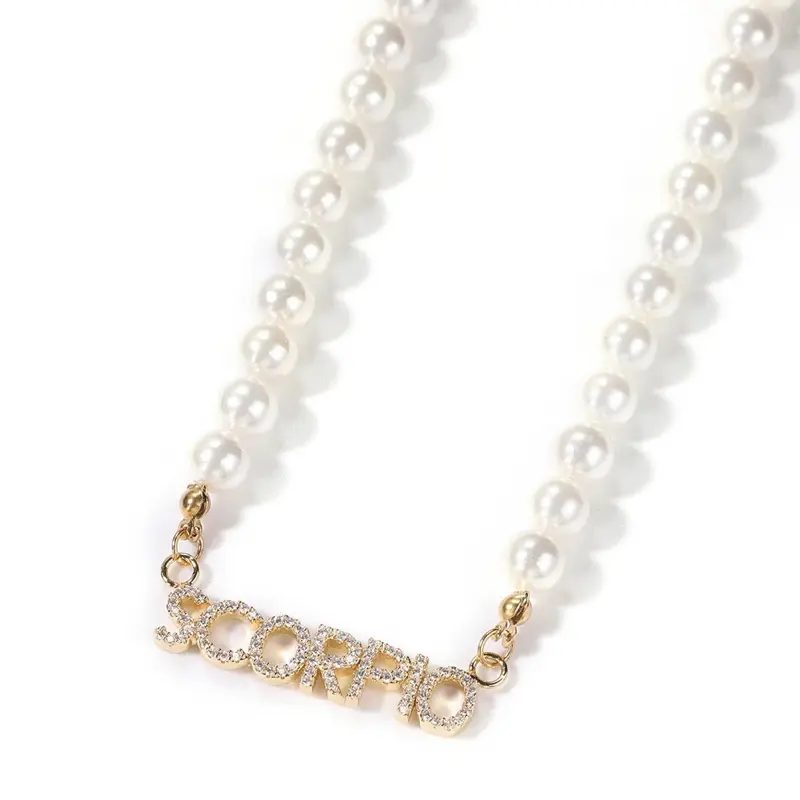 Horoscope Zodiac Constellation Necklace
