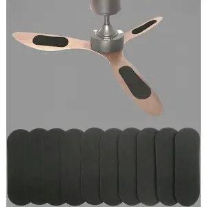 10Pcs Activated Charcoal Ceiling Fan Filters Dust Pollen Pet Dander Removal Pads