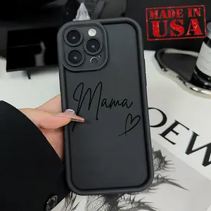 Case for iPhone 17 Air Pro Pro Max Happy Mother's Day Printed Full Coverage Armor Lens Protect Anti-Scratch Rugged Softcase for