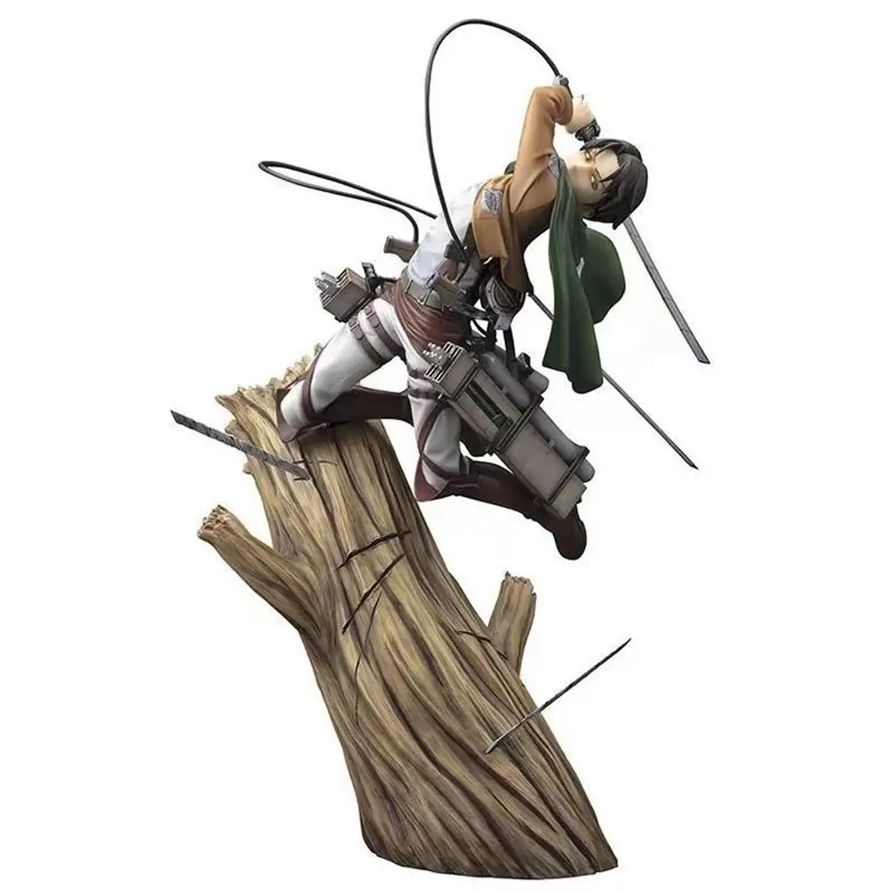 Anime Titan figure Levi action figures Levi figurine Doll PVC JP Anime Model Toy Collection Statue Gift Desktop ornament 22cm