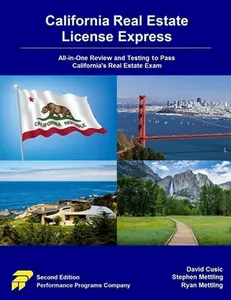 USED-California Real Estate License Express: All-in-One Review and Testing to Pass California's Real Estate Exam by Mettling, Stephen (Paperback)