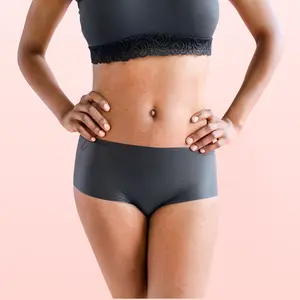 4pk - Lorals for Comfort - Single-Use Latex Undies for Closeness, Enjoyment, & Relaxation - Vanilla Scented (Black Shorties)