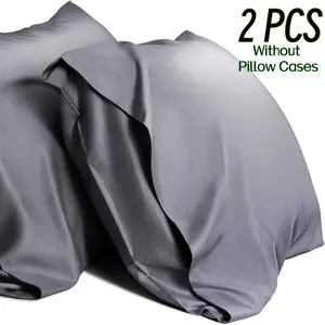 Luxurious Bamboo Fiber Blend Pillowcases Set of 2, Ultra Soft Cooling Pillowcases with Envelope Closure, Comfortable Sleep Essentials