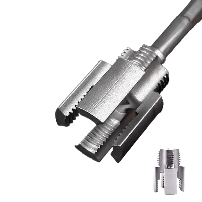 All-in-One Electric PPR Pipe Threader - 1/2" & 3/4" NPT Dual-Purpose Tool for Internal/External Thread Cutting