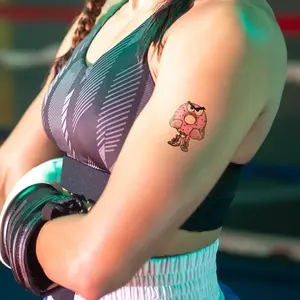 "Duncan "Not A Bagel" Donette" Inky Inky Glow in the Dark Temporary Tattoo