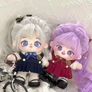 20cm Genuine Kawaii Cotton Doll 7.87Inch Fashion Pretty Stuffed Figure Plush Dolls Toys Princess Collection Gifts