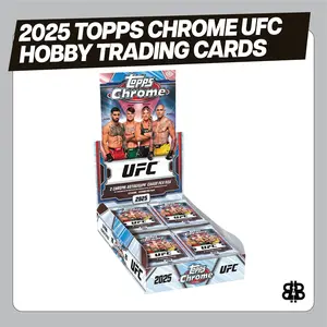 2025 Topps Chrome UFC Hobby Trading Cards LV