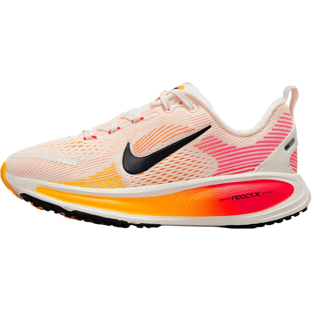 Nike Vomero 18 Anti Slip Wear Resistant Low Top Kids'' Running Shoes Beige Orange Durable Non-slip HQ2157-102