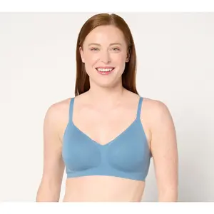 Cuddl Duds Intimates Cotton Core Bonded Lounge Bra