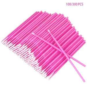 ✨【100/300 Pcs】Disposable Micro Mascara Brushes - 2mm Precision Eyelash Wands | Multi-Purpose Makeup Tools, Cosmetics Accessories for Eyelash Extension & Makeup Cleanup