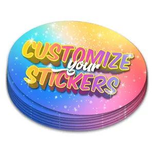 Oval Laminated Stickers