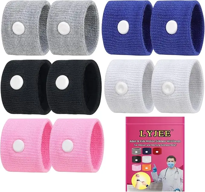 Motion Sickness nausea Bracelets for Adults and Kids pregnant women