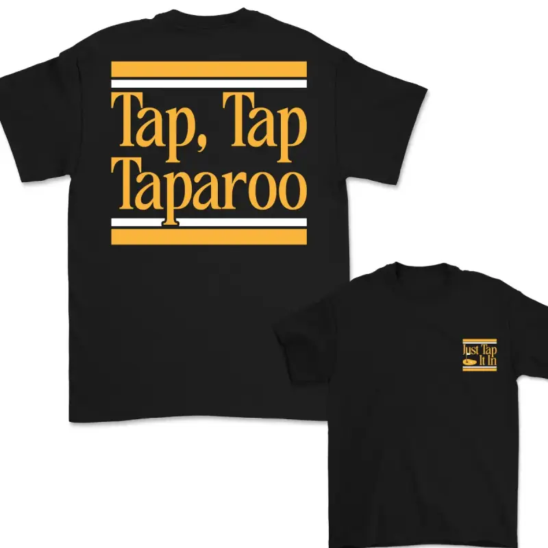 Where I'm From Happy Gilmore Tap It In Vintage Washed T-Shirt, Tap Tap Taparoo Classic Movie Graphic Tee, Unisex Casual Cotton Streetwear, Perfect Gift for Men Comedy Movie Fans